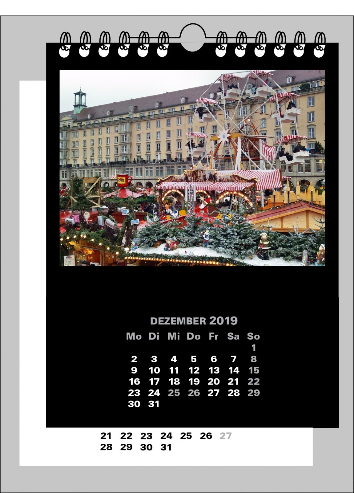 Single Verlag Jahres Kalender